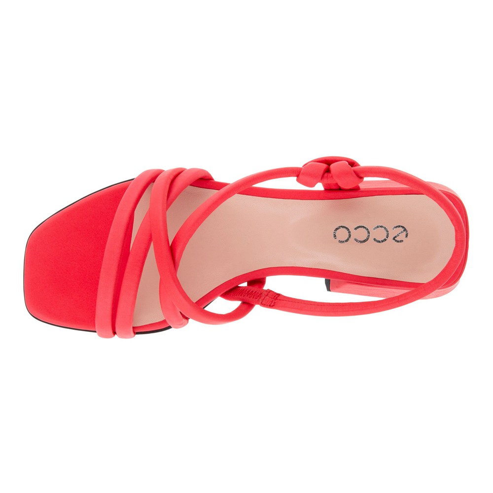 Womens Sandals - ECCO Elevate Squared - Red - 2894UPDAL